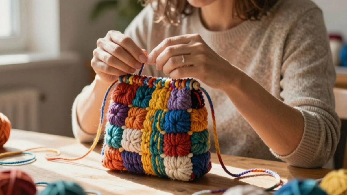 Никогда не выбрасываю остатки пряжи - нашла 6 идей, куда ее применить. Рукодельницы, берите на заметку