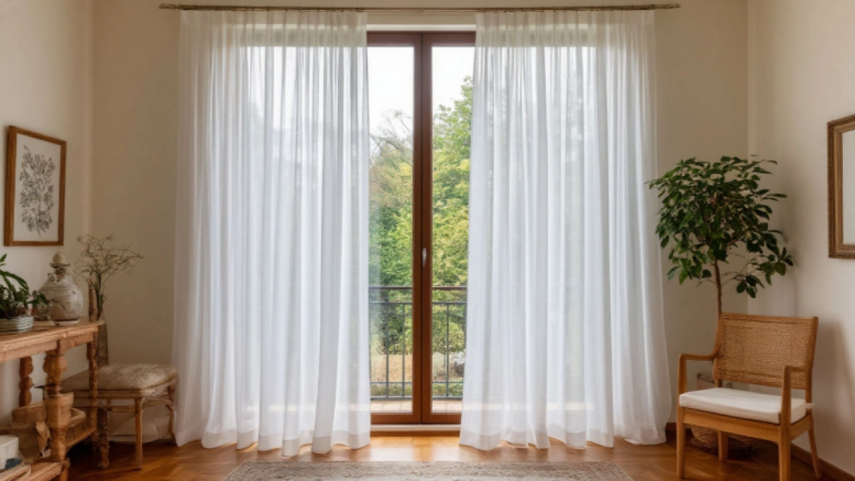 Тюль начнет искриться белизной как новый: полстакана в таз — о серости, желтизне и пятнах забыла