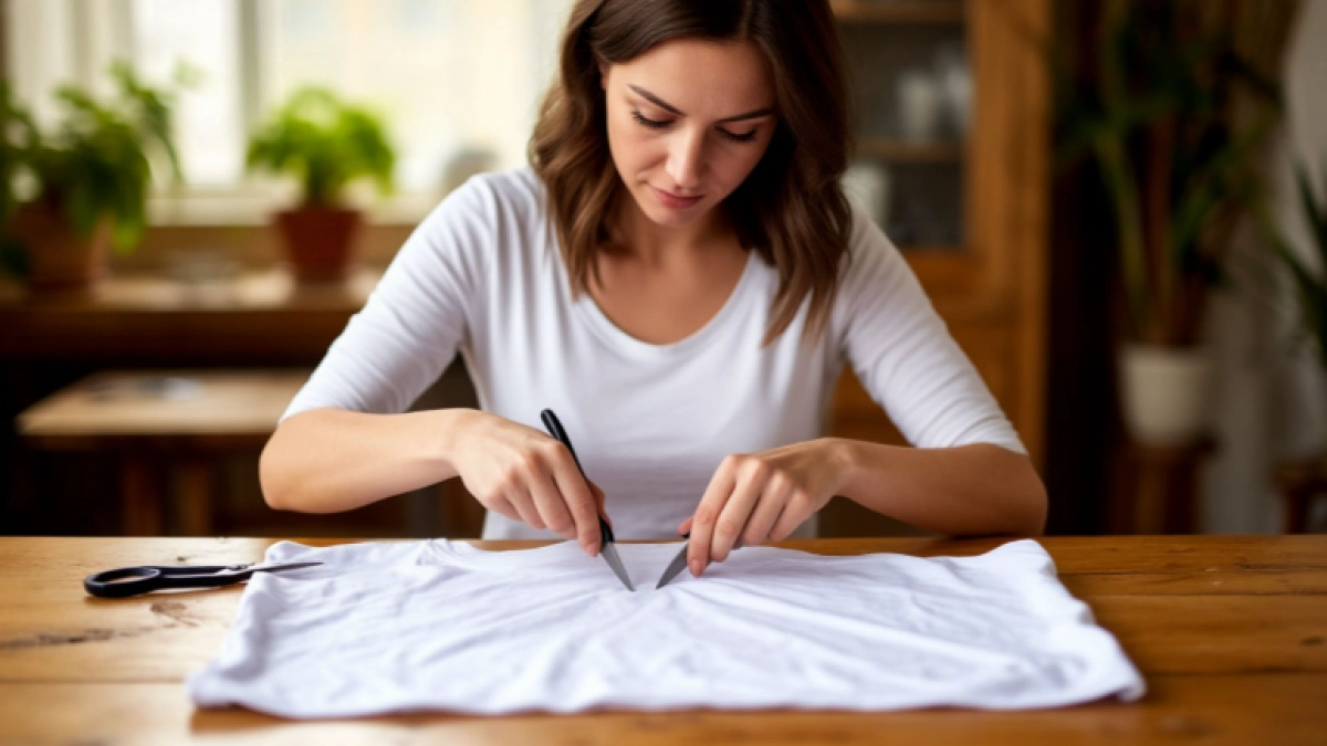 Старая футболка и час времени: мастерю декор, который соседи просят сделать и им