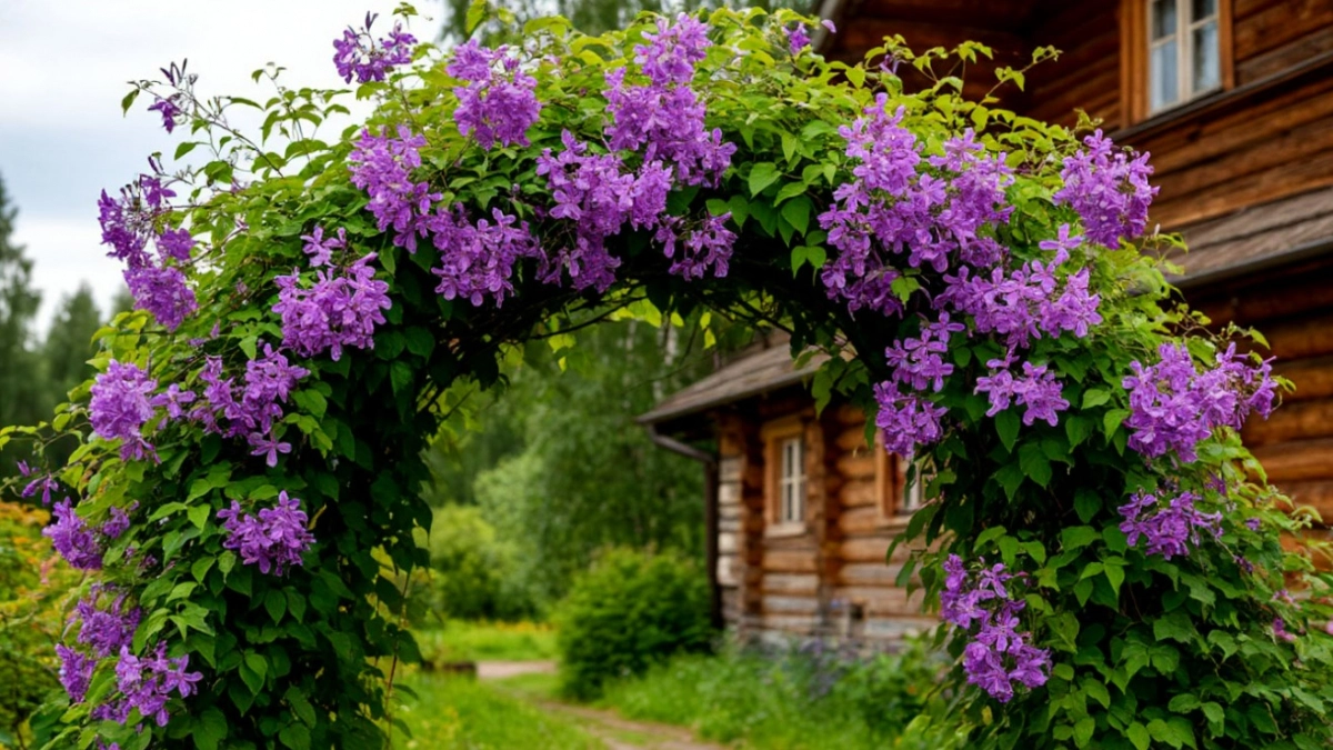 12 эффектных вьющихся растений для арок - с ними никаких хлопот, посадили и забыли