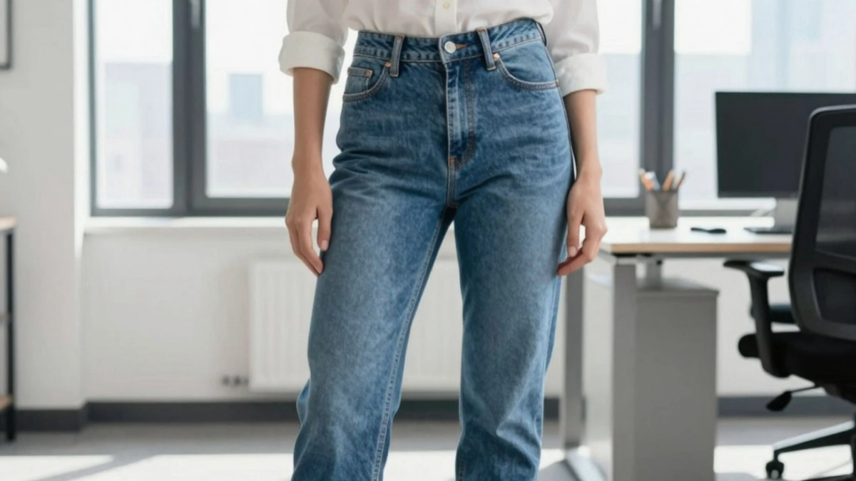 Один жест утюгом - и ваши старые джинсы выглядят как люксовый тренд: как получить модную новинку бесплатно