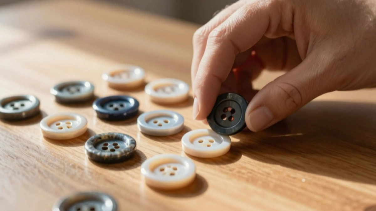 Пуговицы не выбрасываю - коплю: 4 гениальных лайфхака, которые здорово выручают в быту