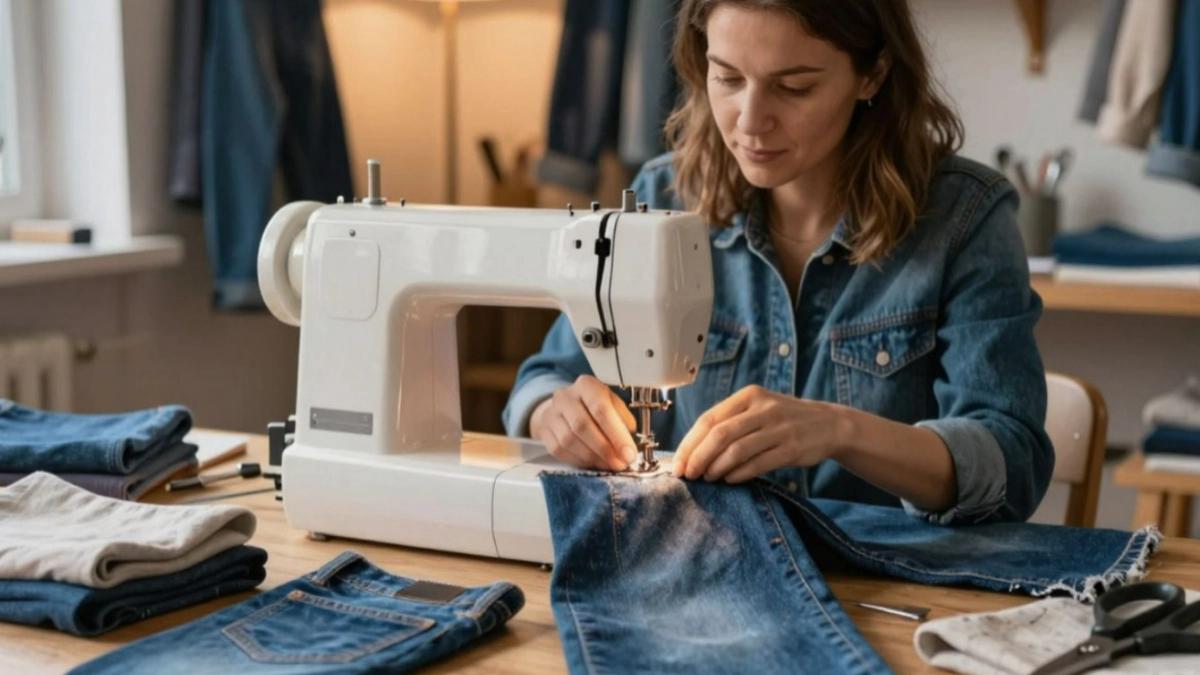 Старые джинсы выбрасывать уже не модно: 11 идей, что из них можно смастерить - и для дачи, и для интерьера