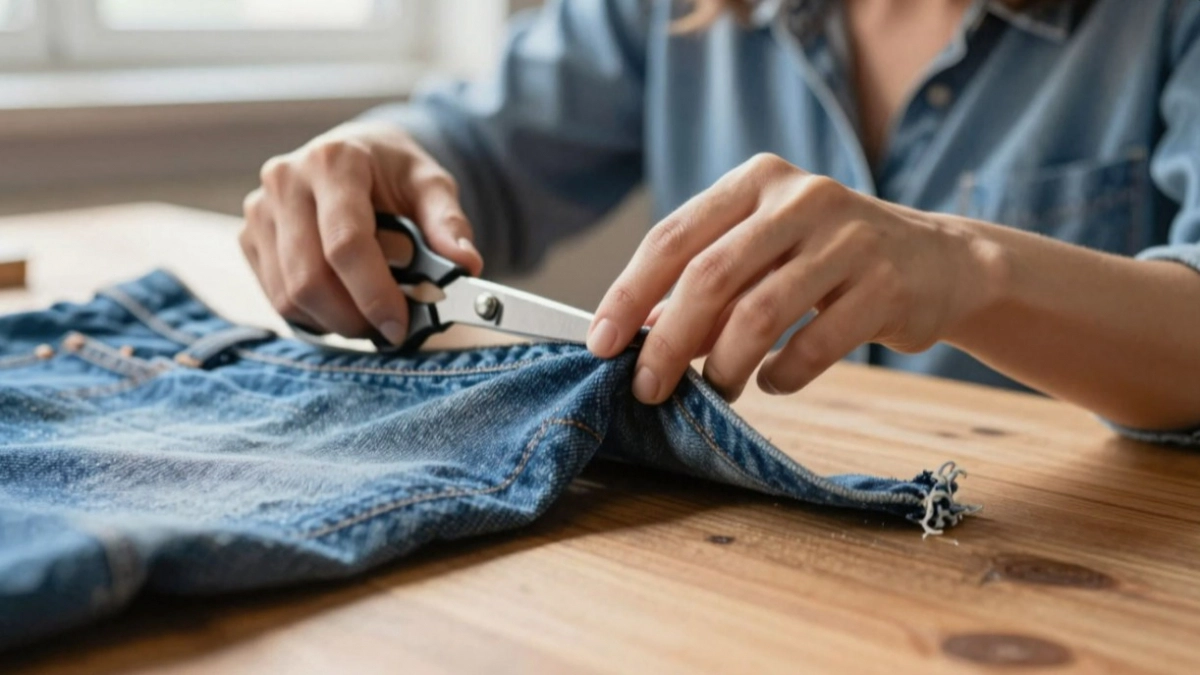 Старые джинсы никому не отдаю и не выбрасываю - делаю классные вещи для дома: практично и красиво