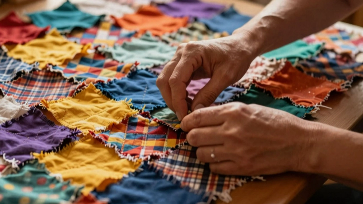 Лоскутное шитье снова в тренде: вот что умелые хозяйки мастерят из остатков ткани - и для быта, и для интерьера