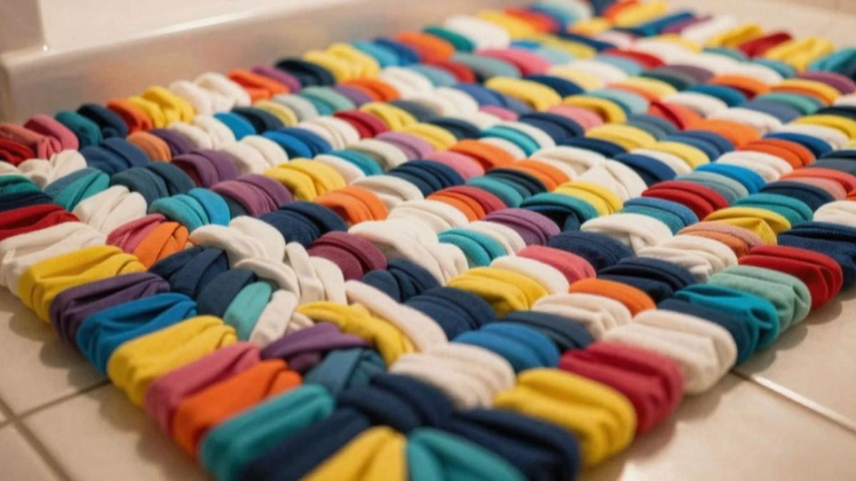 Как и из какой такни сплести коврик: пошаговая инструкция для рукодельниц - проще не бывает