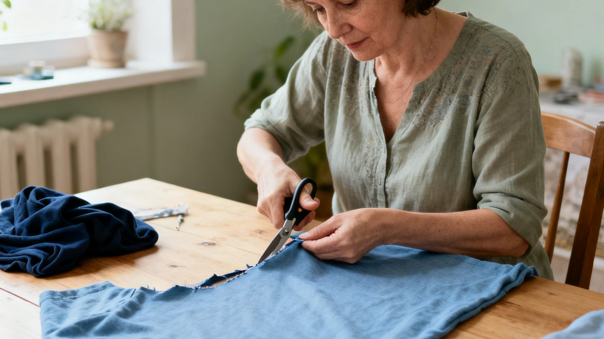 Старые футболки - клад для дома: за час мастерю декор, который соседи просят сделать и им
