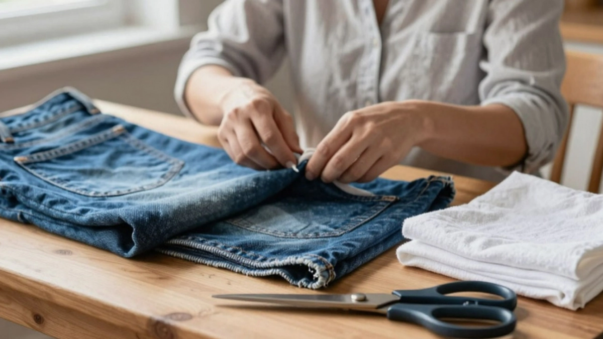 Не выкидывайте старые джинсы - они пригодятся в быту: 8 практичных идей для дома - все подруги спрашивают, где купила