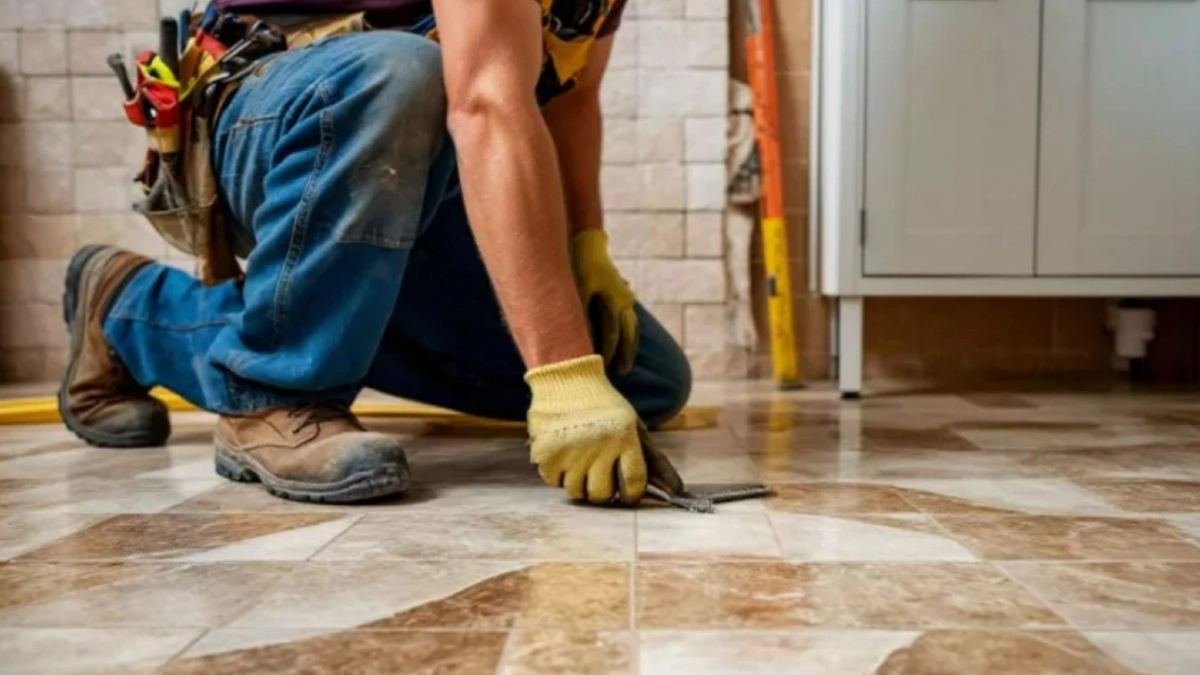 Зачем тратиться на кафель в ванную, если можно сделать иначе? Хозяева нашли альтернативу - дешевле и удобнее