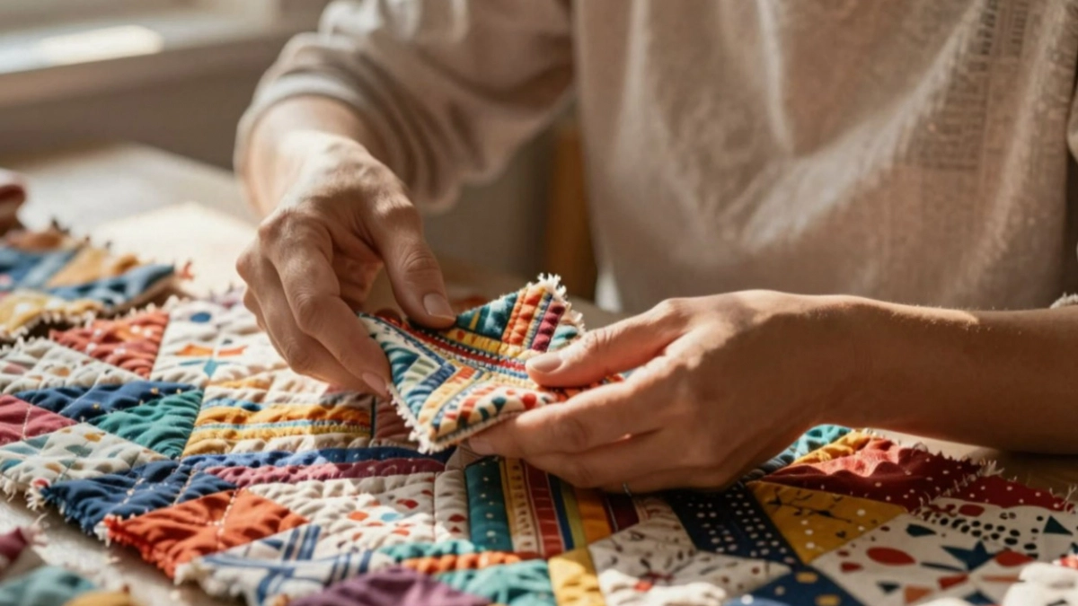 Лоскутные коврики снова в тренде - и на это есть причины: вот что можно сделать из ненужных тряпочек