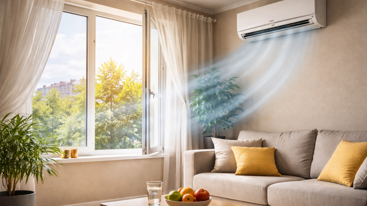 Необходимо ли закрывать окно, когда работает кондиционер – запомните раз и навсегда