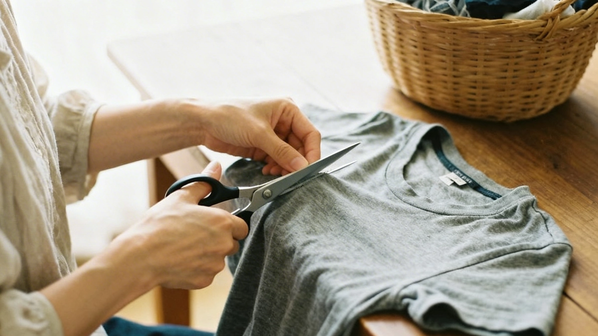 Старые тряпки превращаются в дизайнерские штучки: простые хитрости для второй жизни текстиля