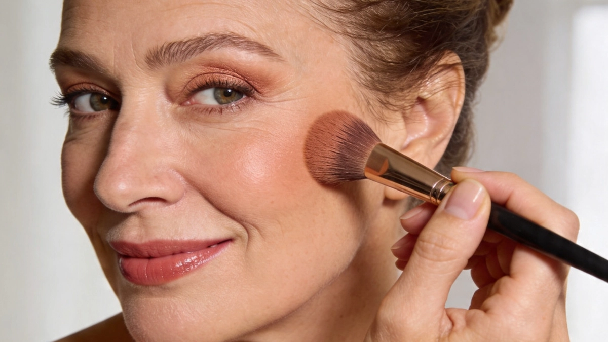 Трачу утром 10 минут, а лицо свежее и подтянутое: узнала 7 секретов макияжа 50+ — справится даже новичок