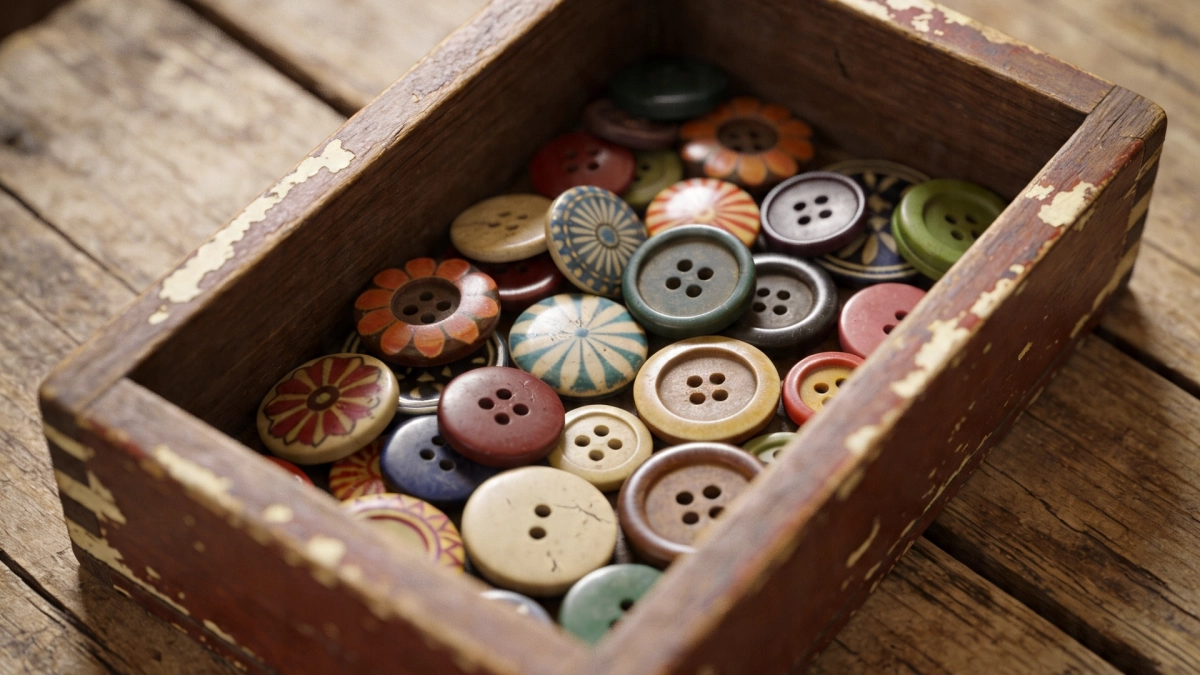 Старые пуговицы берегу как зеницу ока — всегда нужны: 5 идей, что с ними сделать