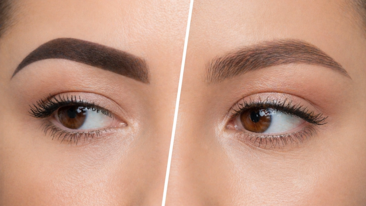 Татуаж бровей больше не в моде: на смену четкой графике пришли мягкие и почти незаметные техники
