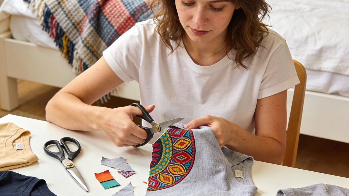 Старые тряпки превращаются в дизайнерские штучки: простые хитрости для второй жизни текстиля