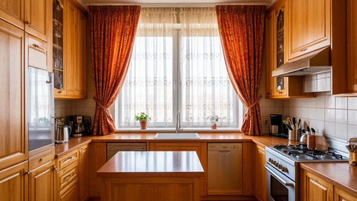 Шторы на кухне больше не в почете: дизайнеры показали, что модно вешать на окна в 2026 - практичнее и красивее