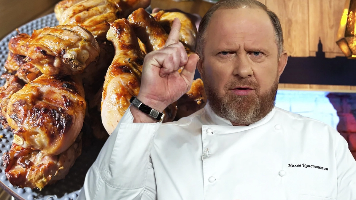 Не майонез и не уксус: шеф Ивлев маринует курицу только так - шашлык получается нежный и сочный