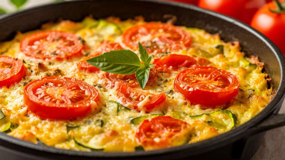 В сезон кабачков готовлю вкуснейшую запеканку на сковороде: никто даже не догадывается, из чего - сметают все за 1 минут