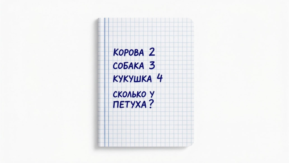 Проверьте свою логику: за 20 секунд найдите правильный ответ на детскую загадку