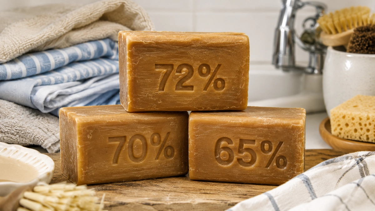 72%, 70% или 65%? Вот почему хозяйственное мыло бывает разным: 1 цифра меняет всё применение