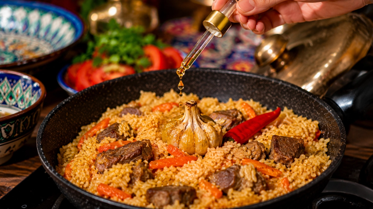 2 капли на сковородку — и плов получается вкуснее, чем из казана в Узбекистане