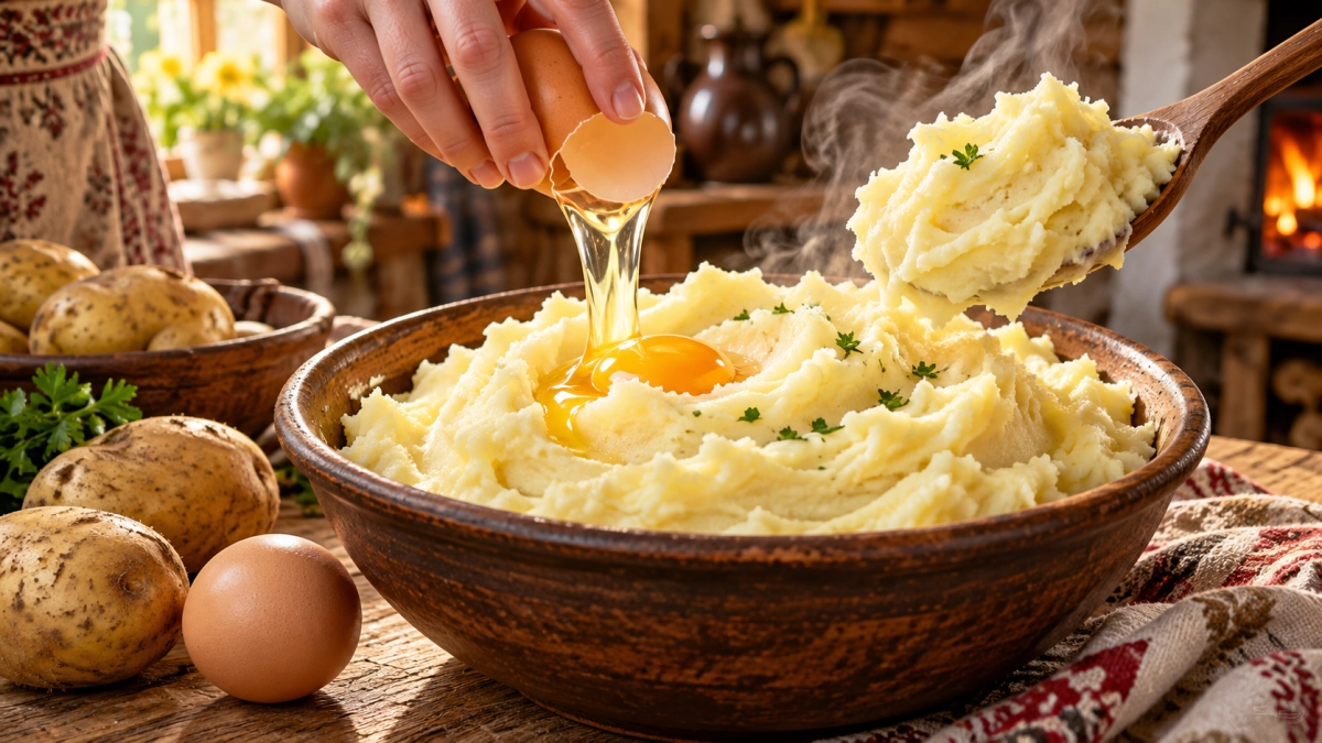Без молока и масла: В картофельное пюре кладу 1 штучку – Бабуля из деревни подсказала рецепт