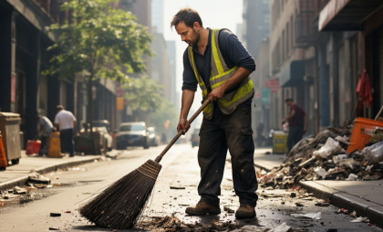 Родителям запретили пугать детей работой дворника