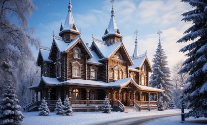 Где находятся все резиденции и усадьбы Деда Мороза